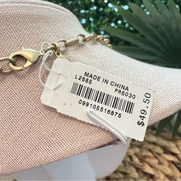 J. Crew | NWT | Colorful Necklace | Gemstone Crystal Necklace | Chunky | Pastel - Picture 8 of 9